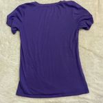 Nike The  Tee Purple Check Mark Tee Shirt Dri Fit Athletic Cut XS Photo 1