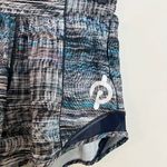 Lululemon - Hotty Hot Short Long 4" Peloton Digital Oasis Grey Multi True Navy Photo 4