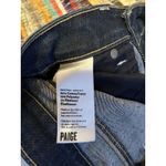 Paige  Jeans Women’s Size 27 Straight Dark Wash Premium Denim Photo 4