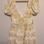 Altar'd State  'Aderny' Yellow Mini Dress NWT Photo 0