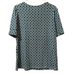 Liz Claiborne  Career Women Size Medium Blouse Lightweight Stretch Office Teacher Photo 1