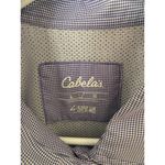 Cabela's Womens Center Button Up 4Most UPF30 Shirt (2) Blue, Purple LARGE Hiking Photo 5