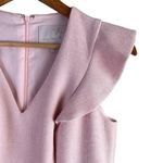 Gal Meets Glam Laurie Flutter Sleeve Mini Dress in Pink, Size 2 Photo 6