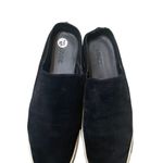 Vince  Verrell Black Suede Leather‎ Slip On Mule Sneaker Size- SIze 7.5 Photo 4