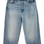 Etica The Tyler Vintage Straight Jeans Denim Light Medium Wash Blue Size 28 Photo 3