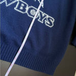 Vintage Barrel II Dallas Cowboys Football Sweater XL Blue Photo 12