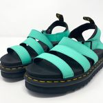 Dr. Martens Turquoise Blue Blaire Platform Sandal Photo 1