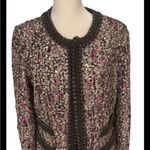 Neiman Marcus  Exclusive Sequin Tweed Blazer Jacket Photo 1