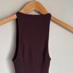 ALC Frank A.L.C. Ashley Rib Knit High Neck Bodysuit XS Photo 8