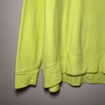 Aerie  Neon Green Loungewear Crewneck Pullover Sweatshirt Women's size Large Photo 3