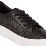 Alice + Olivia Pemton Perforated Sneakers sz 7 Photo 1