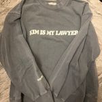 Talentless kim is my lawyer crewneck Photo 0