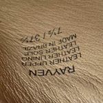 Mercedes Castillo | Sz 7.5 | Khaki Leather Rayven Cutout Round Toe Slip Photo 11