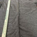 Newport News Womens Felt Shirt Jacket Size Large Brown Button Up Polyester Blend Photo 3