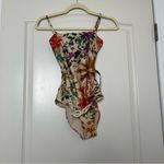 Zimmermann NWT  Tropicana One-Piece‎ Belted Swimsuit in Cream Floral Size AU 0 Photo 1