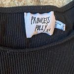Princess Polly  black ribbed tee Photo 1