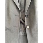 Halogen Petite Two Button Blazer - Gray, Unique Waist, Size 8P, EUC Photo 4