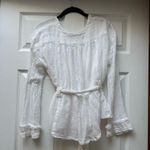 We The Free Free People Safari Sheer Wrap Top, size Small Photo 5