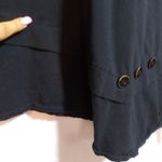 Habitat  Black Asymmetrical Women's Long Sleeve Top Size Small Photo 5