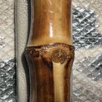 Melie Bianco python print handbag purse Photo 6