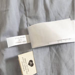 Madewell NEW Larsen Cotton Linen Relaxed Blazer in Windowpane Blue White Small Photo 8