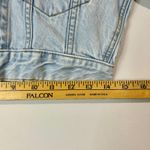 Abercrombie & Fitch  Women’s Cropped Denim Jacket Light Blue Size Small NWT Zip Photo 8