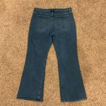 Loft  Dark Blue Flare Jeans Photo 3