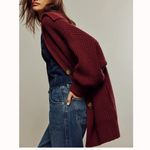 Free People #60 NWT Swim Too Deep Cardi in Cinnamon Brown Photo 1