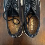 Converse  Jack Purcell Black Cork Insole Men’s 6 Womens 7.5 EUC Photo 3