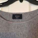 VICI  small grey Sweater Photo 4