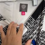 Vince Camuto 🚨 Blue and Black Sheath Dress 3/4 Sleeve Crew Neck size 12 NWT🚨 Photo 3