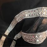 Sequin Hearts Sz 13 Black Slitted Sleeveless Halter Top Full Length Form… Photo 10