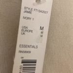 Antonio Melani  Short Sleeve Shirt size M length 23” bust 34” color Ivory Photo 4