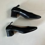 Everlane - The Day Heel Black Leather Career Business Workwear Balletcore Photo 2