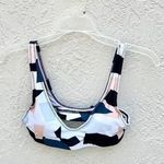 NWT Mosaic Bandeau Swimwear Beach Bikini Set With Scarf Multicolor Womens Size S Photo 1