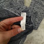 Athleta Blue Breezy Stripe Long Sleeve Back Cut Out Shirt Athletic size Small Photo 6