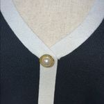 Bebe Black and White Knit Button Set Photo 11