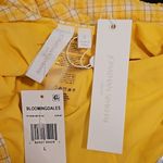 JONATHAN SIMKHAI Rosabel Seersucker One Piece Swimsuit Daffodil Plaid Large NWT Yellow Photo 14