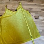 Halogen NWT Yellow Velvet V-Neck Camisole M Photo 4