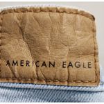 American Eagle Light Wash Distressed High Rise Mom Jeans Ripped Denim Size 2 Photo 6