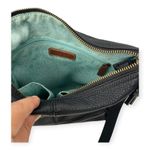 The Sak Iris Cross Body Bag Roots Leather Crossbody Bag Purse Tote Black Leather Photo 3