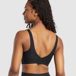 Gymshark Ribbed Sports Bra - Navy Photo 5