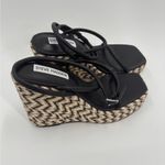 Steve Madden  Womens Unify Platform Wedge Square Toe Sandals Photo 2
