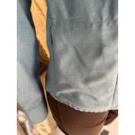 Royal Robbins  Blue Button Down Long Sleeve Hiking Shirt Zipped Pocket Size M Photo 1