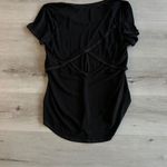 Te Verde Cutout Back Top Black M EUC Black Size M Photo 3