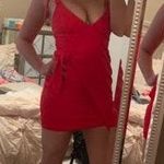 Hello Molly Red Wrap Dress Photo 0