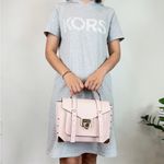 Michael Kors NWT  Manhattan Medium Leather Satchel Bag‎ Photo 10