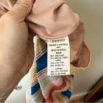 Suboo Mila Colorful Metallic 70s Stripe Midi Skirt XS Gold Photo 6