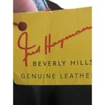 Vintage Fred Hayman Beverly Hills Black Leather Shoulder Bag 80s 90s Y2K Photo 7