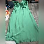 David's Bridal David’s bridal Elegant Green Sleeveless Dress midi size 10 Photo 4